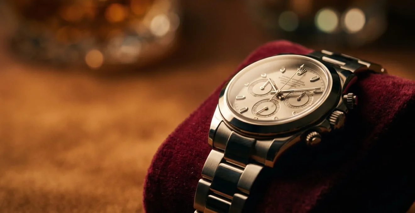Représentation conceptuelle de l'attente et du désir dans l'horlogerie de luxe
